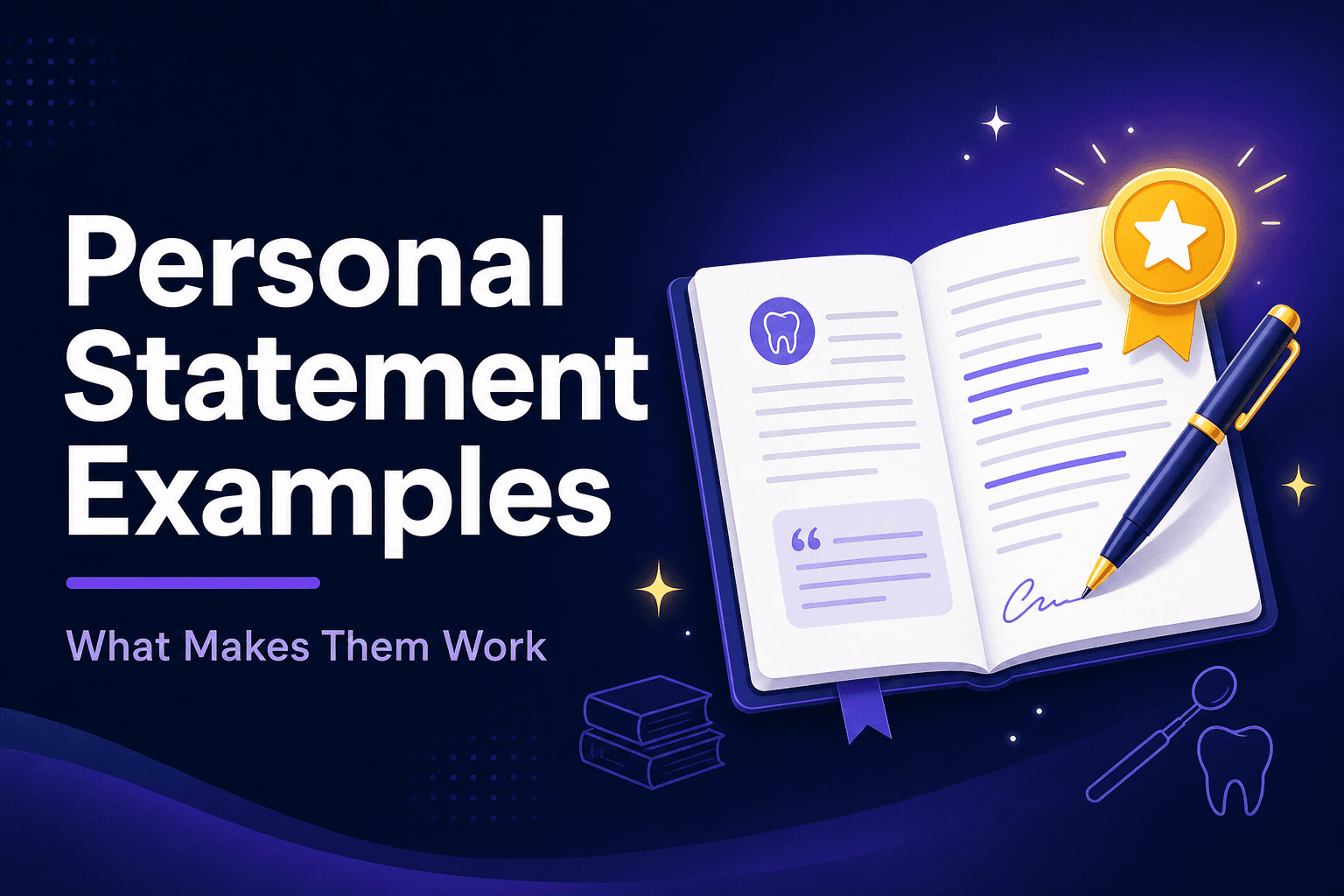 Dental School Personal Statement Examples: What Admissions Committees Actually Want to Read